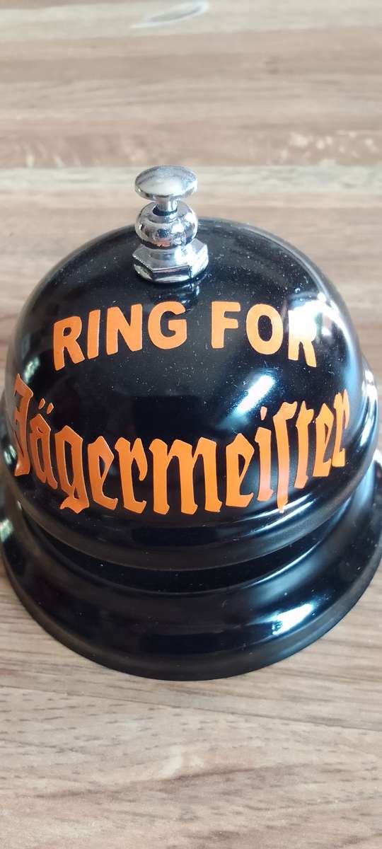 jagermeister service bell, new
